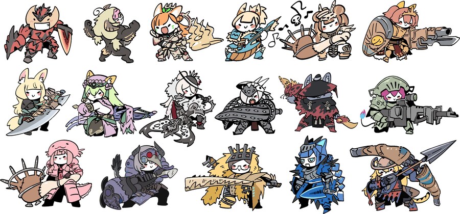 버미육)몬스터헌터로 그려진 버미육들_1.jpg