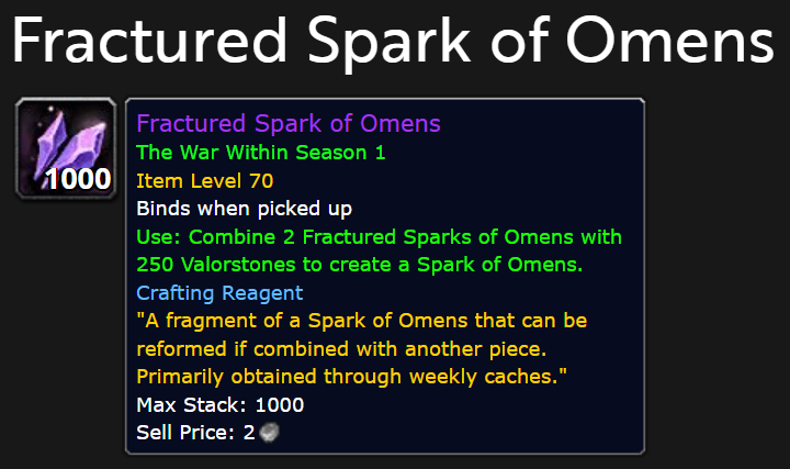 내부 전쟁 이번주 리셋후부터 매주 분열된 징조의 불꽃(제작 재료) 얻을 수 있_11.png