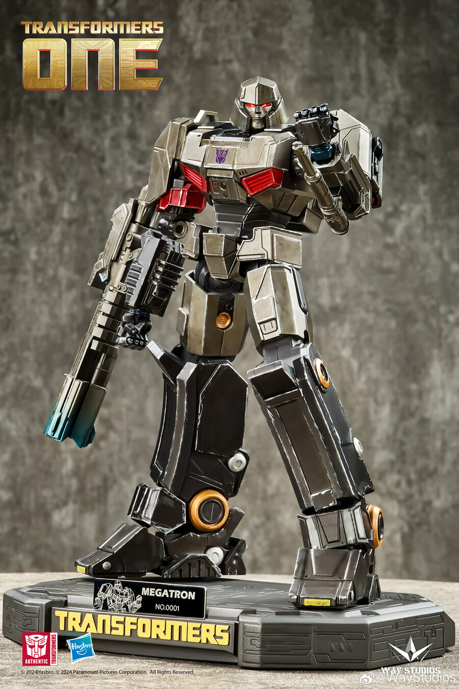 웨이스튜디오 트랜스포머 ONE 옵티머스 프라임 메가트론 공식사진 및 전시사진