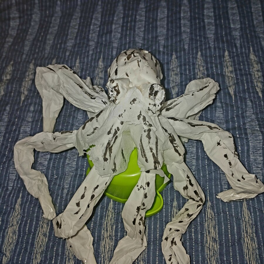 만들기) 휴지로 문어를 만들어봤음_15.jpg