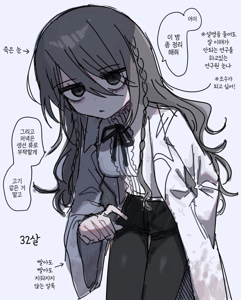 부탁하면 의외로 다 들어주는 연구원 누나 (32세) .manhwa_1.jpg