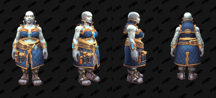 와우 내부 전쟁 신규 종족 '토석인' 방어구 및 무기 세트_8.jpg