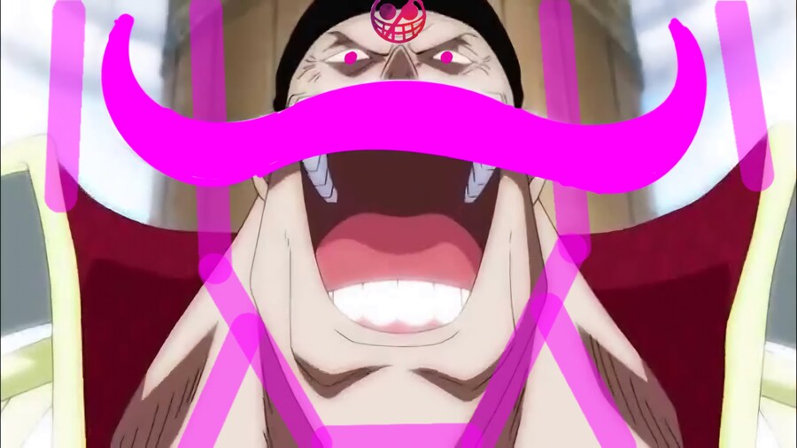 원피스 1128화 스포)흰수염이 플라밍고 수염이 되어 도황의 꼭두각시가 되다!_3.jpg