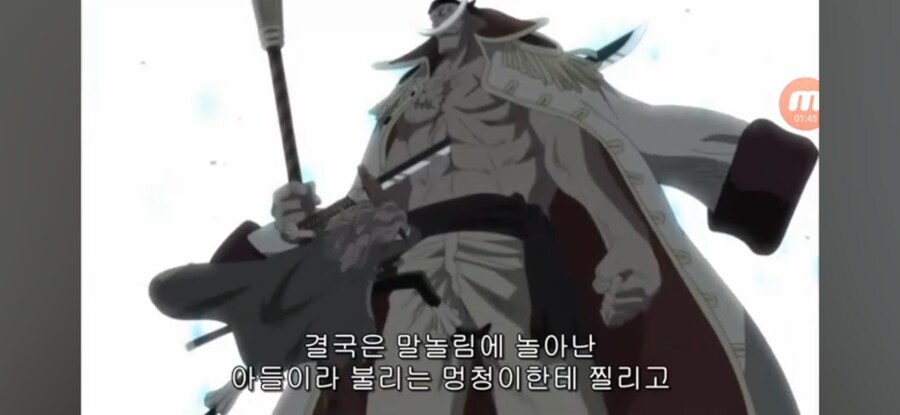 원피스 1128화 스포)흰수염이 플라밍고 수염이 되어 도황의 꼭두각시가 되다!_9.png