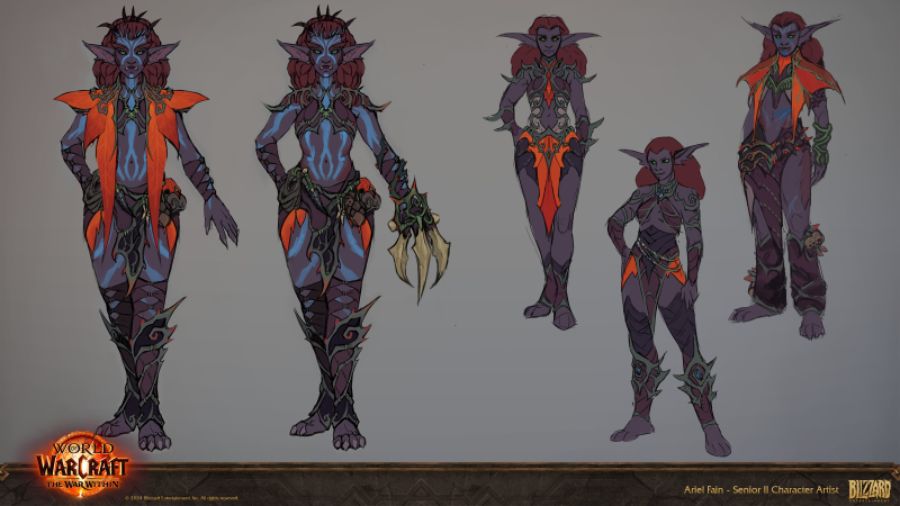 와우 내부 전쟁 아트 하라니르, 오르웨냐, 여왕 안수레크_2.jpg