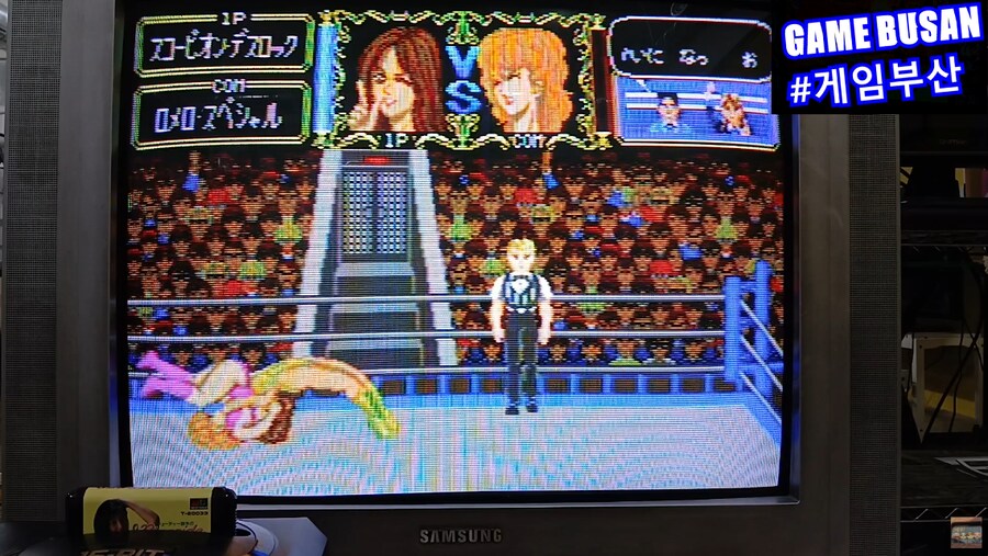 레트로 게임 추억의 찐 광기 !!! 여자레슬링 큐티 스즈키 링사이드엔젤_10.png