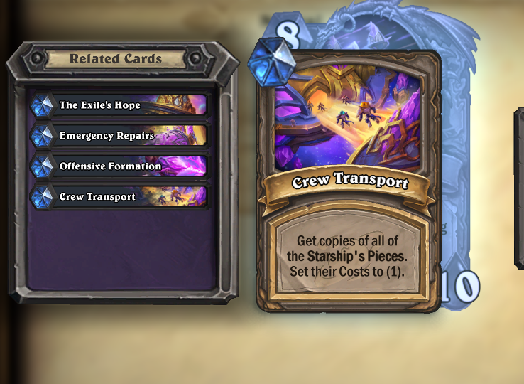 [하스스톤] 확장팩 신규 키워드-우주선/우주선 부품_18.png