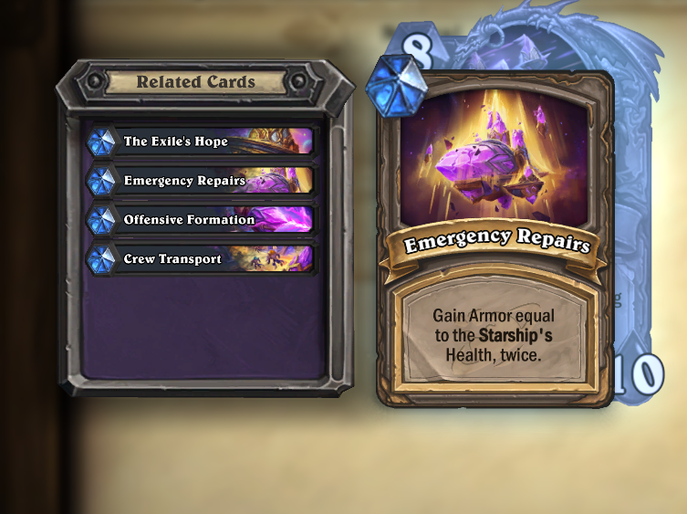 [하스스톤] 확장팩 신규 키워드-우주선/우주선 부품_20.png