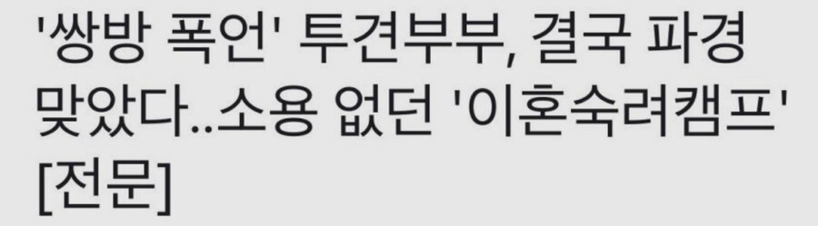 방송인데 심각하게 싸워서 대본소리 들은 부부 근황_1.png