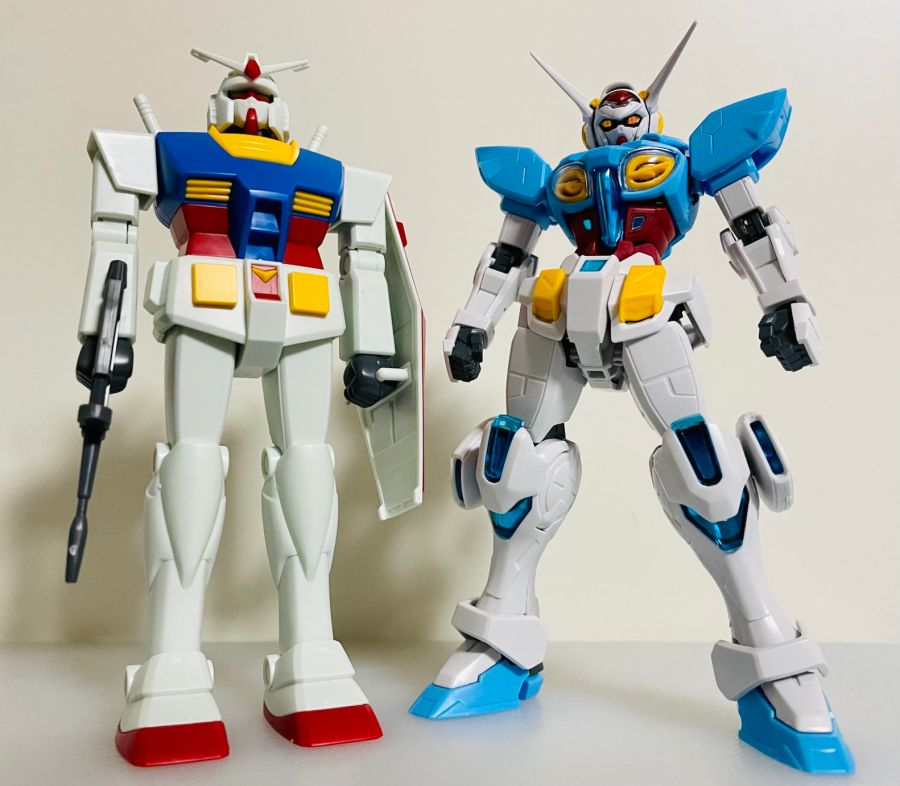 HG 1/144 G 셀프 퍼펙트 팩 극장판 Ver 소체 포징 + 비교 사진_1.jpg