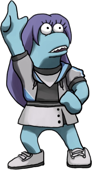 @) 인디게임 캐릭터 버전의 카미즈루 코스모 그림(트위터 출처 있음)_2.png