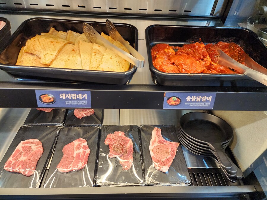 명륜진사갈비 고기무한리필