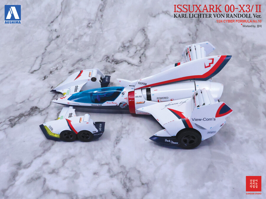 [Aoshima] CyberFormula Issuxark 00-X3/II_18.jpg