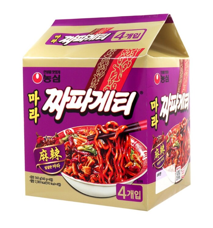 [쿠팡] 짜파게티 마라 140g, 4개/4,800 원_1.png