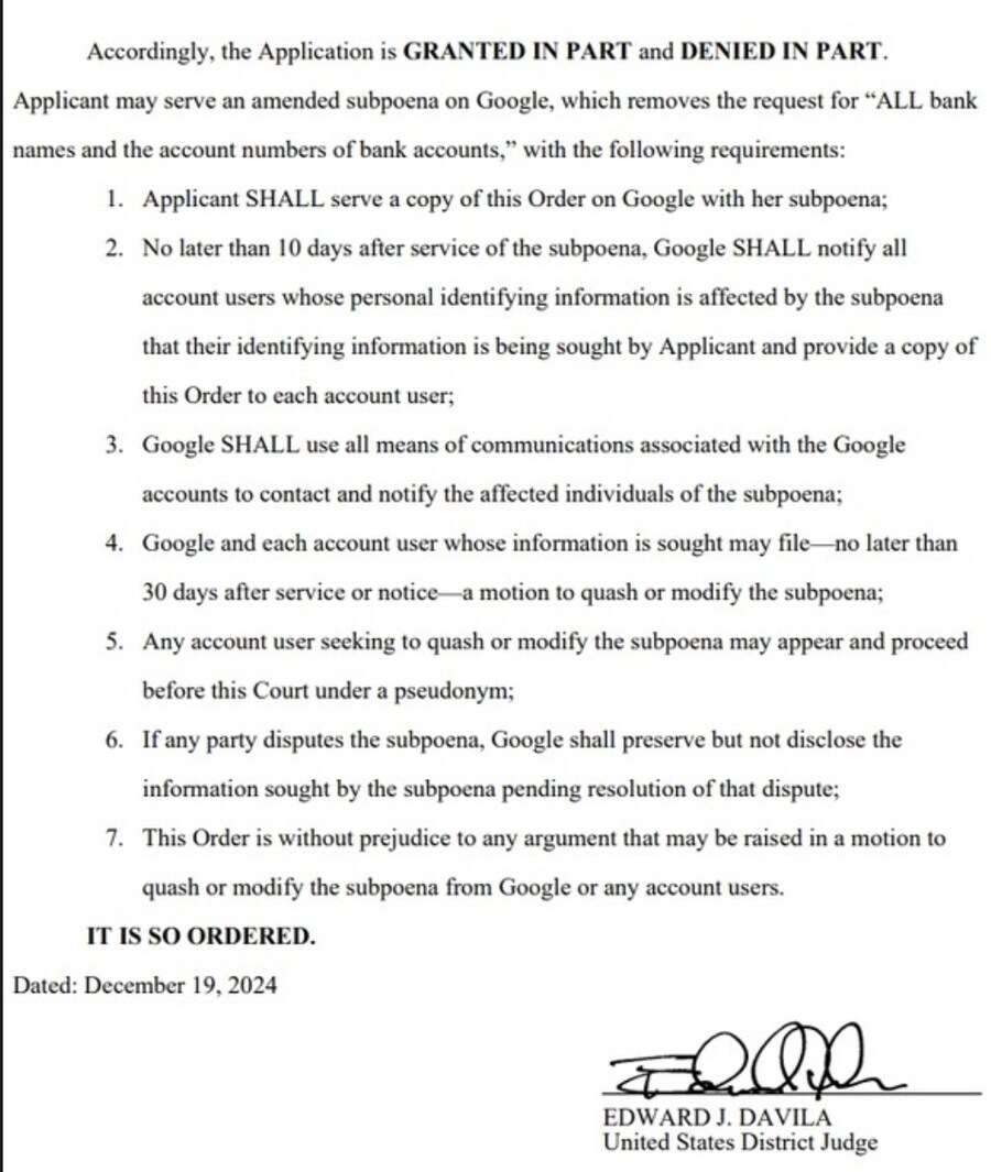 과즙세연, 구글로부터 유튜버 뻑가 신상정보 받는다._3.jpg