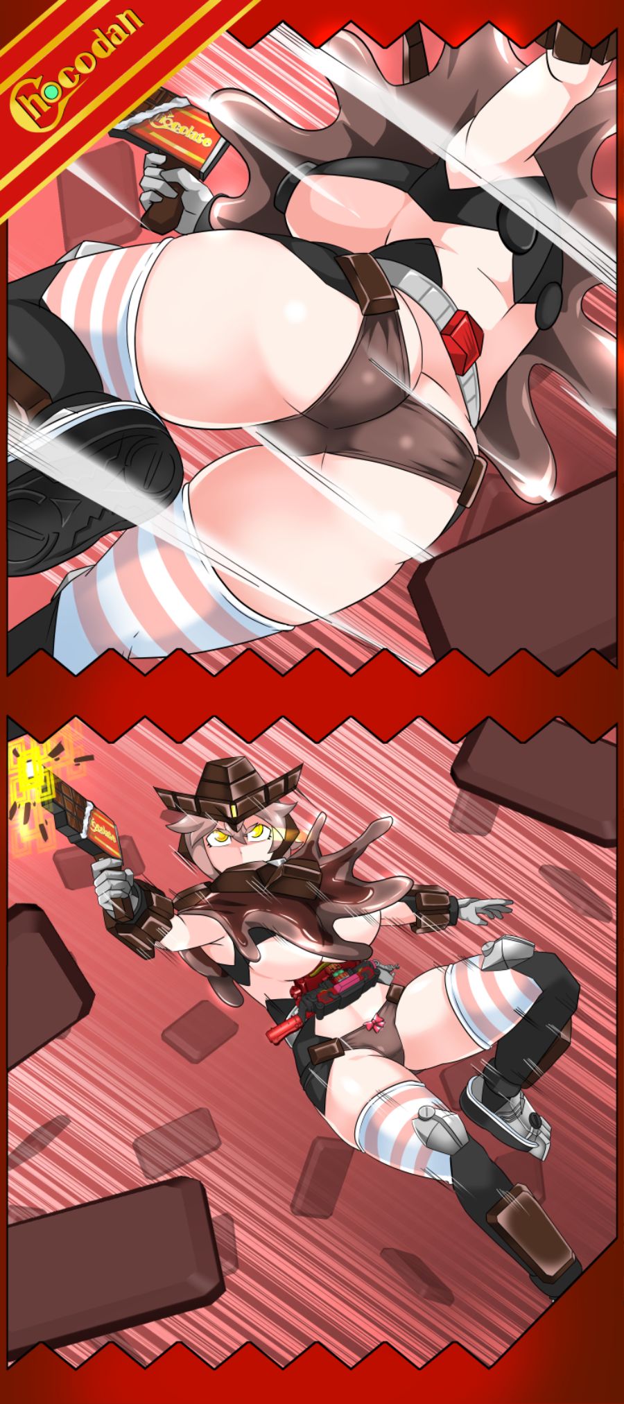 (엉덩이) (후방) 가면라이더 가브+가브 모에화 그림 모음_8.jpg