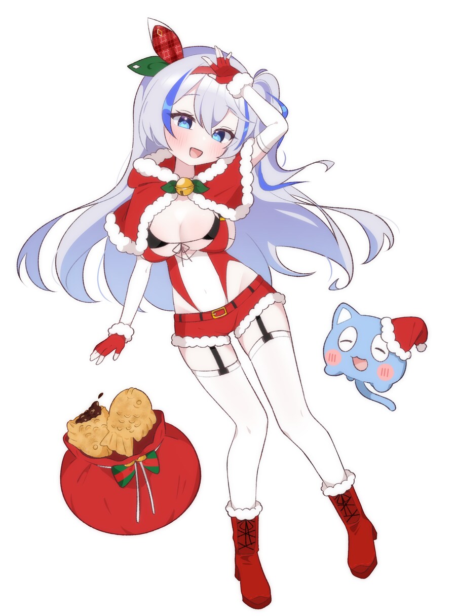 버튜버) 2024 미루 크리스마스 축전 커미션 납품 모음입니다._3.png