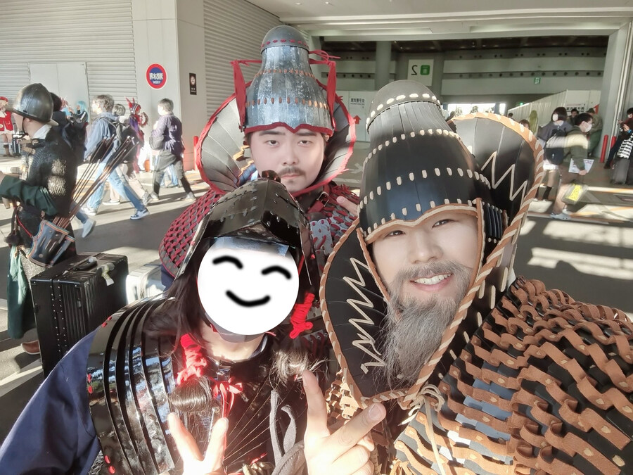 한국의 고대갑옷을 입다. (직접만든)_5.jpg