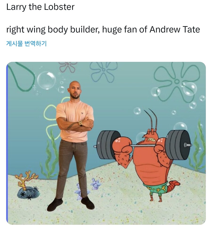 스폰지밥 캐릭 정치성향 추측글.twit_5.jpg