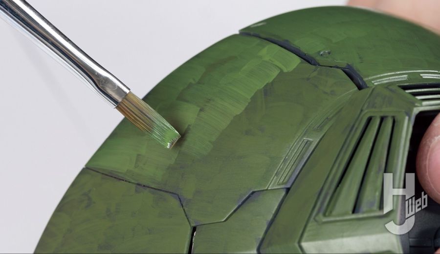 [하비 재팬] MG 겔구그 양산기 2.0 소재 래커 도료 붓칠 강의_38.jpg