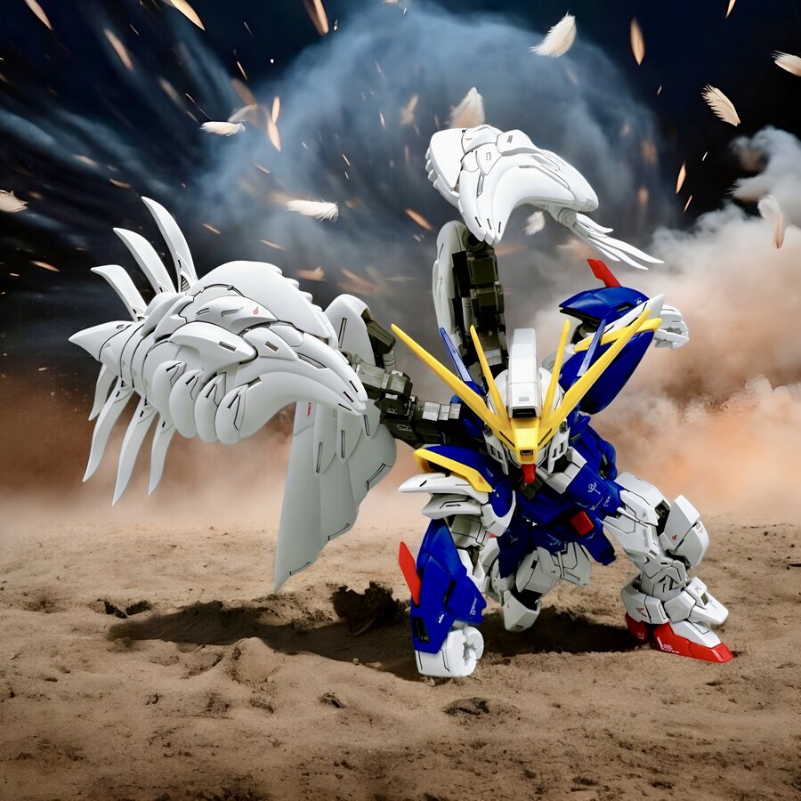 [MGSD] 쉘터는 안전하겠지! 윙건담 포즈 리뷰_4.jpg