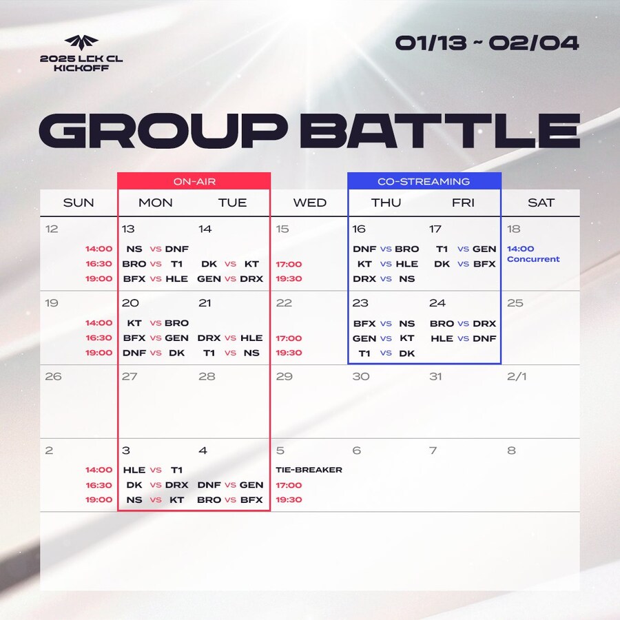 [LOL] 2025 LCK CL KICKOFF 경기 일정&주요 변경점 안내 등_2.jpg