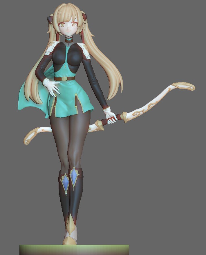 자작 미소녀 캐릭터 벨라 피규어 만들기 과정_6.jpg