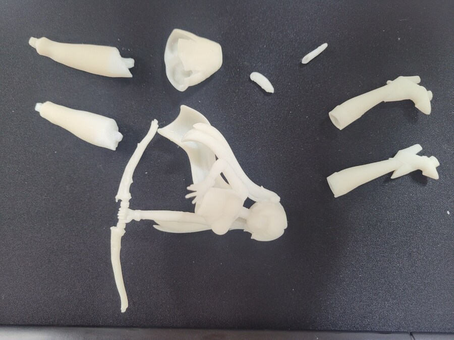 자작 미소녀 캐릭터 벨라 피규어 만들기 과정_11.jpg