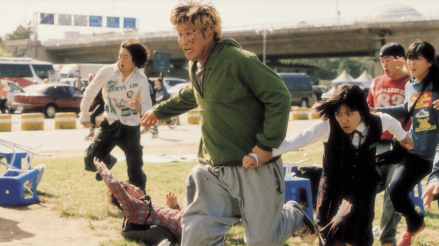 갑자기 열린 한강 둔치 마라톤대회_1.jpg