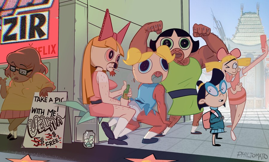 ??: 우왕 파워 퍼프걸이다! 사진찍자!_1.jpg