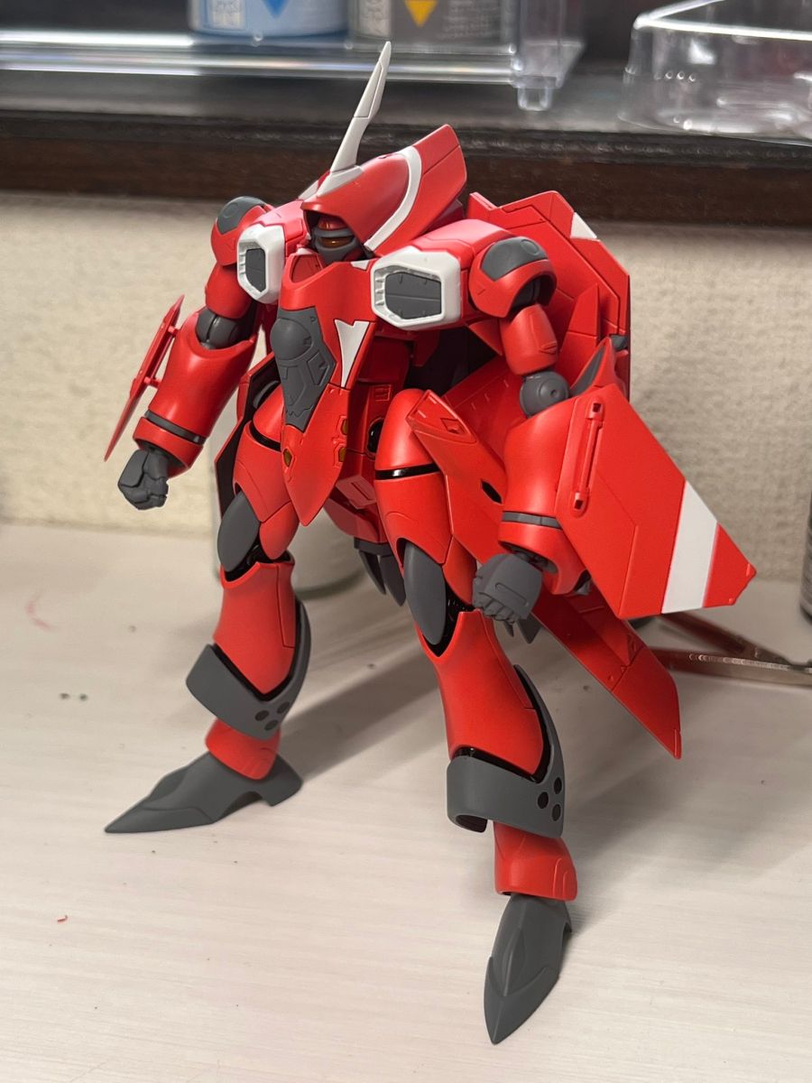 HG 1/100 VF-22S 슈투름포겔 Ⅱ 밀리아기 가조립 사진_15.jpg