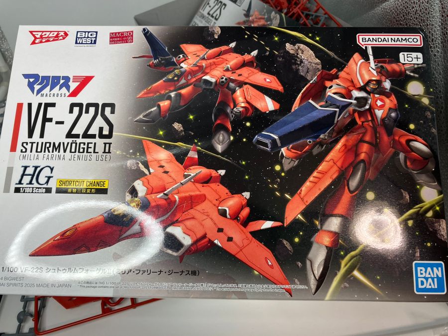 HG 1/100 VF-22S 슈투름포겔 Ⅱ 밀리아기 가조립 사진_1.jpg