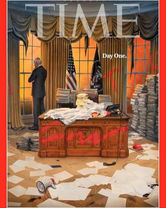 타임지 2021년 바이든과 2025년 트럼프의 임기 첫 표지 상태_1.jpg