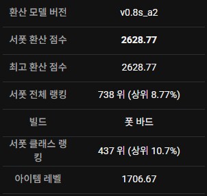 로아) 즐로아 서폿점수 생겼었네?_1.png