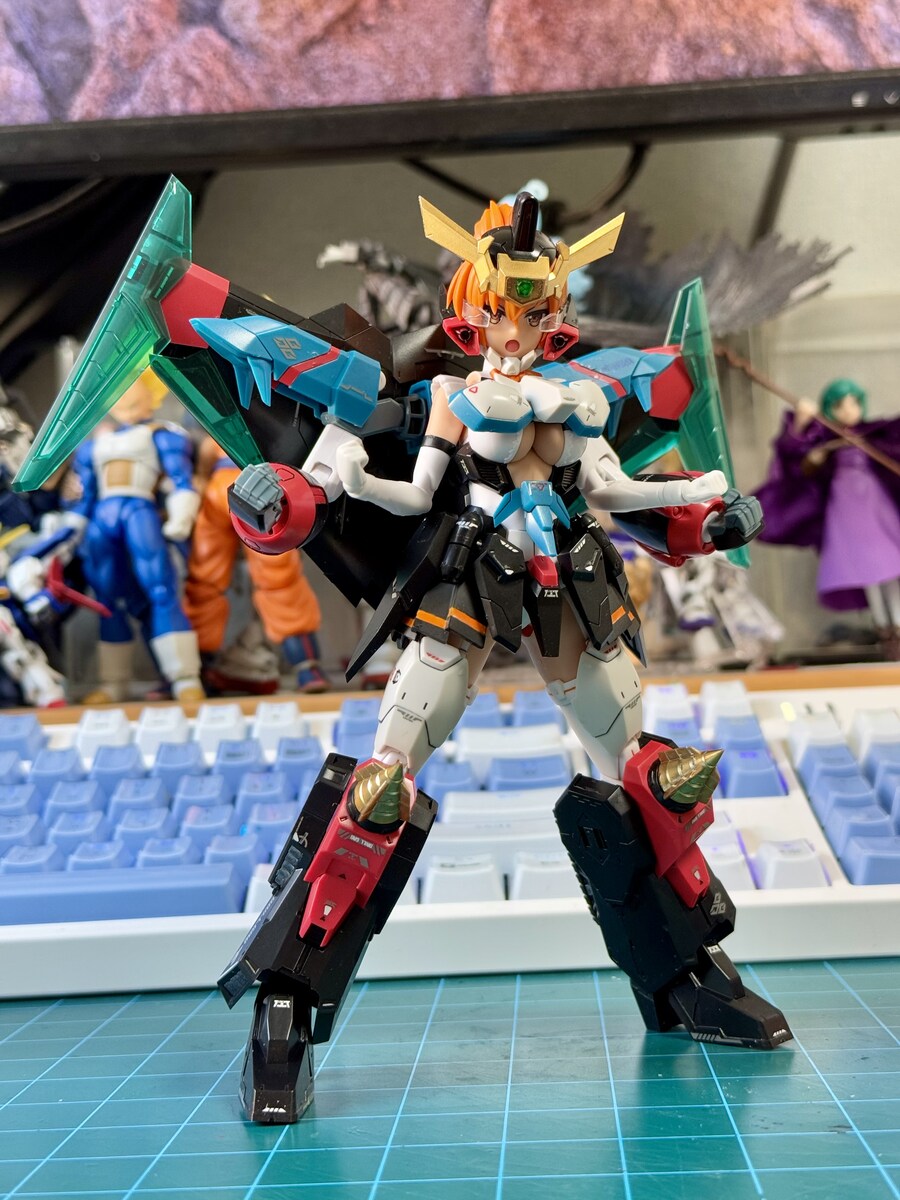 [고토부키야] 가오파이가걸에 사제습식 데칼을 붙여봤습니다._15.jpg