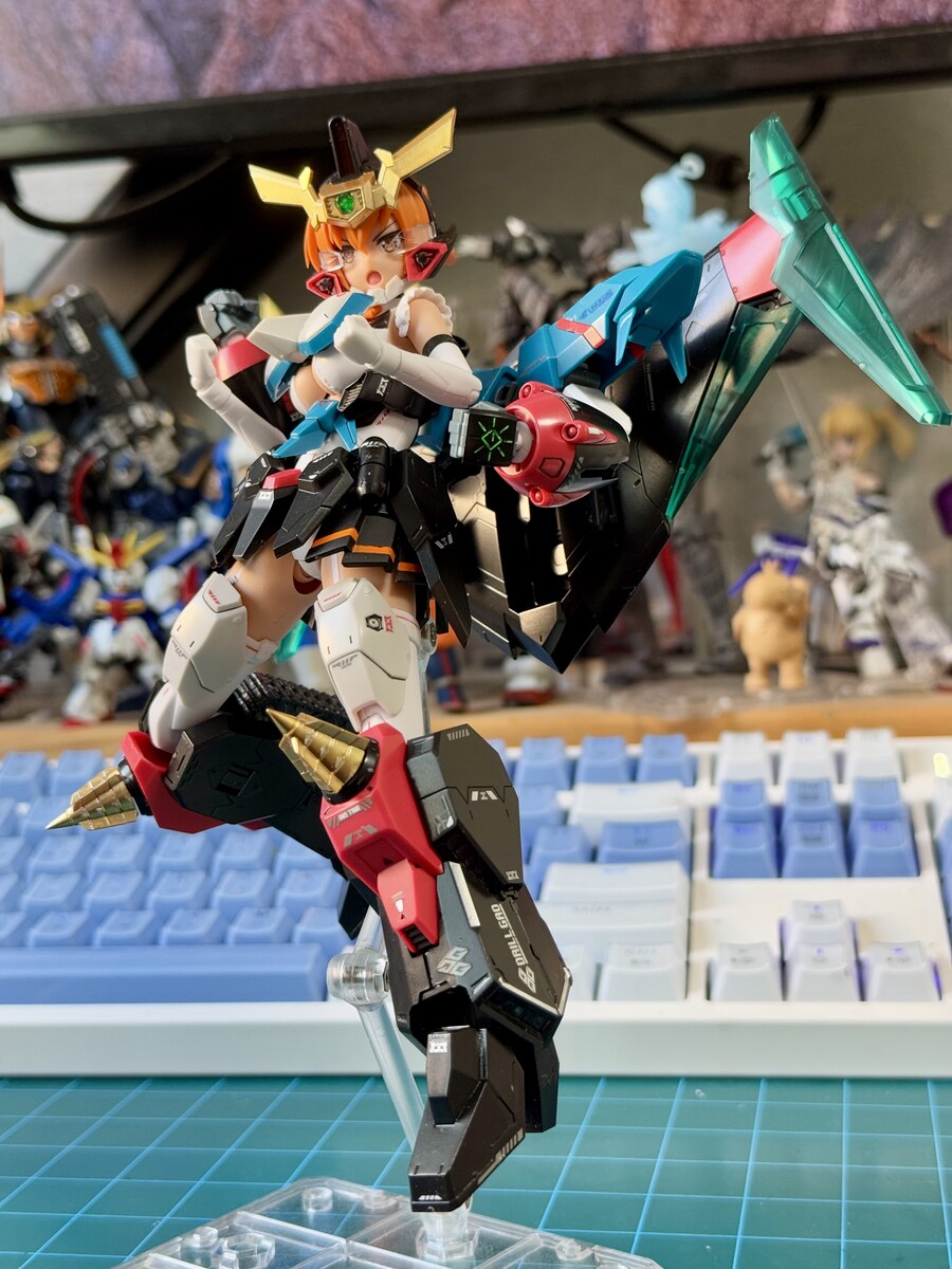 [고토부키야] 가오파이가걸에 사제습식 데칼을 붙여봤습니다._22.jpg