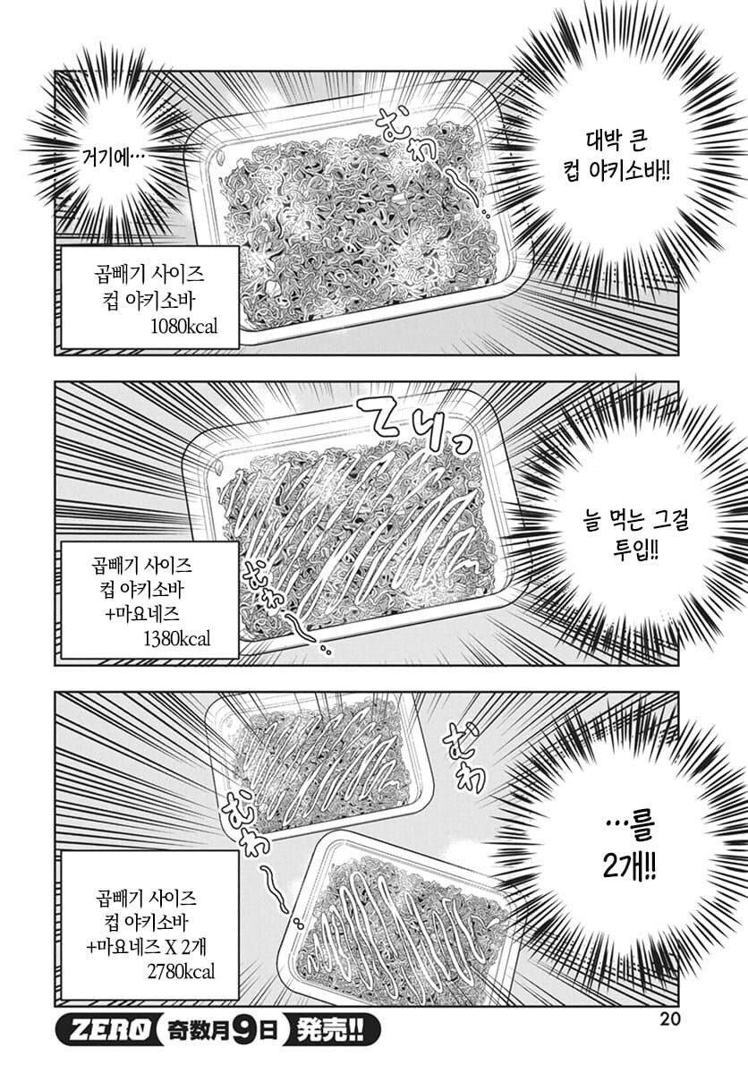 스압) 21살에 당뇨가 오지 않는게 이상할 지경의 먹방만화 주인공.manga_4.jpg