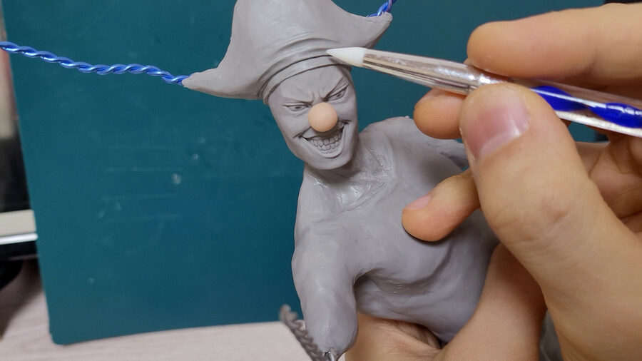 원피스 ) 사황버기 각성폼 피규어 만들어 봤습니다_8.jpg