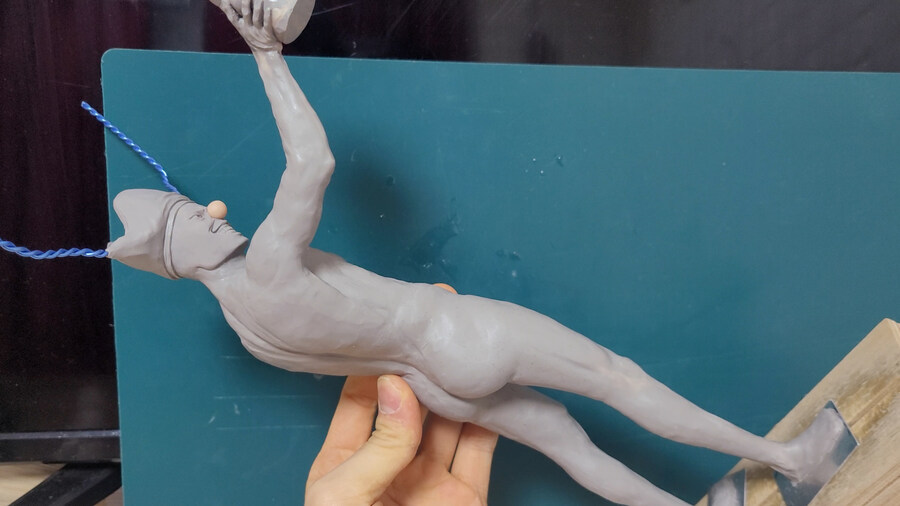 원피스 ) 사황버기 각성폼 피규어 만들어 봤습니다_13.jpg