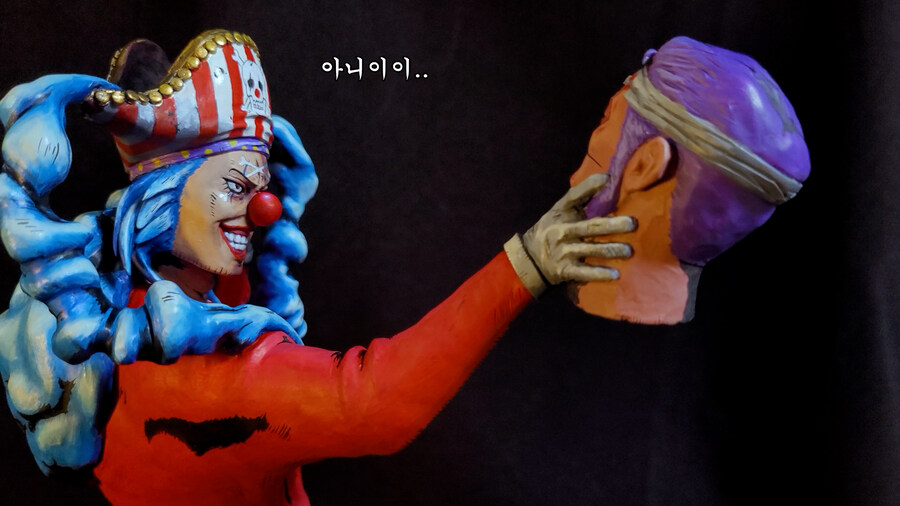 원피스 ) 사황버기 각성폼 피규어 만들어 봤습니다_32.jpg