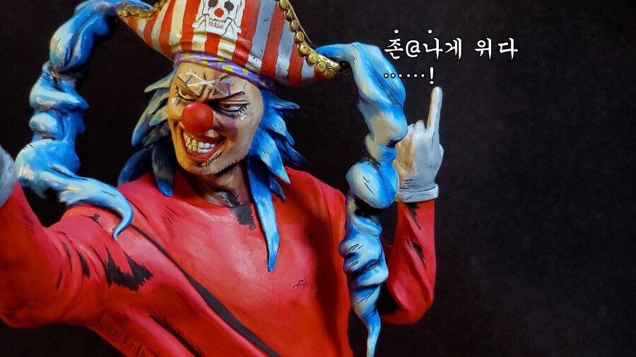원피스 ) 사황버기 각성폼 피규어 만들어 봤습니다_33.jpg