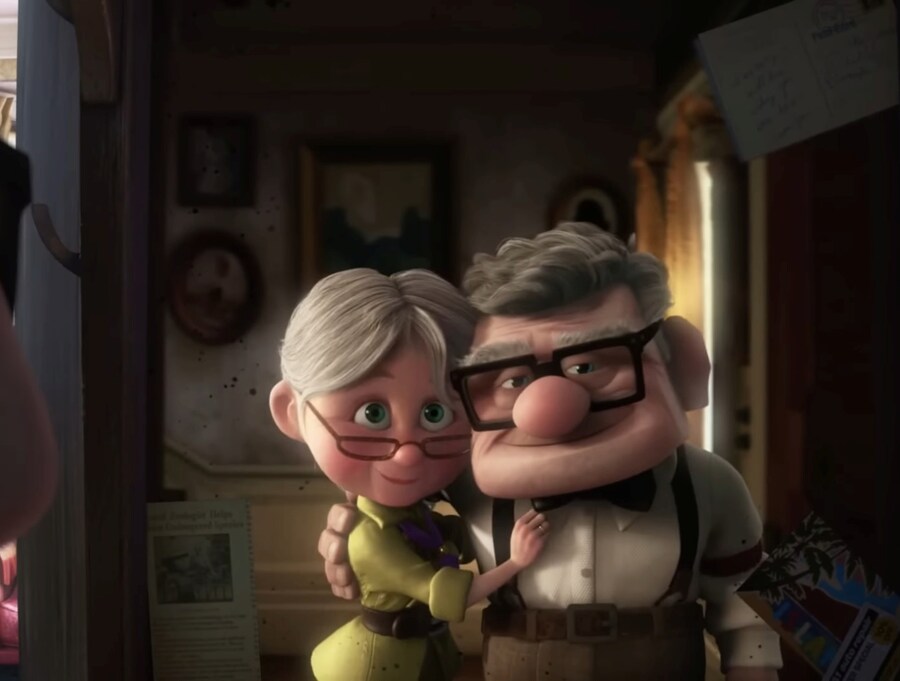 영화) '업' 대사 하나 없이 어른들을 울려버린 오프닝 5분_32.jpg