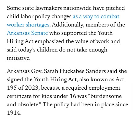 아칸소를 비롯한 미국 공화당 주들이 아동 노동 금지법 폐지하는 명목상의 이유_2.png