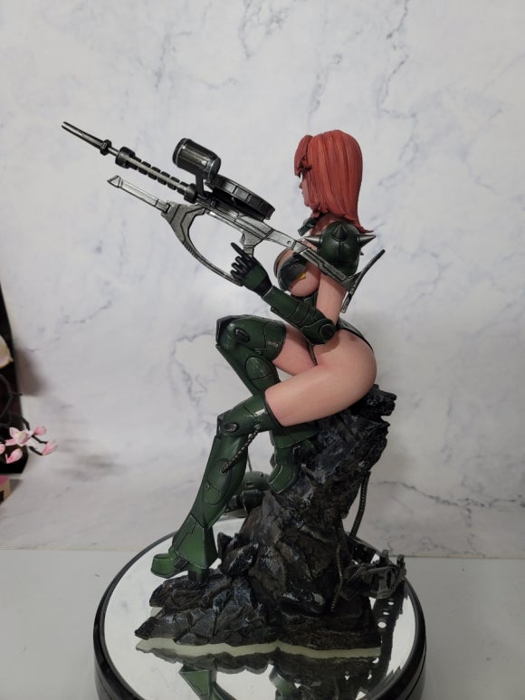 1/6 자쿠 코스프레 여성 레진피규어 완성_6.jpg