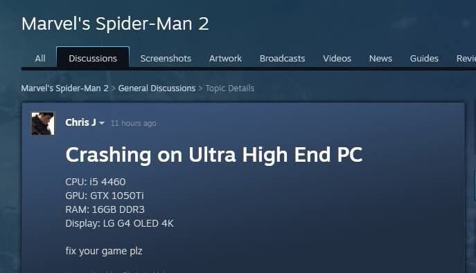 "게임이 초고성능 컴퓨터에서 튕깁니다"_1.jpg