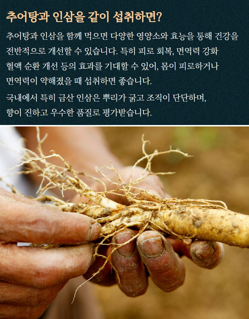 [네이버] 3차 완판 예정 금산 인삼 추어탕 2+1팩 더 !!_16.jpg