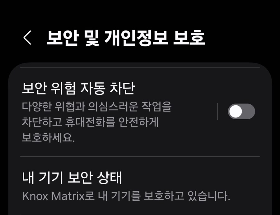 갤럭시 S25 꿀팁 : 불량화소 점검 안될때_2.jpg