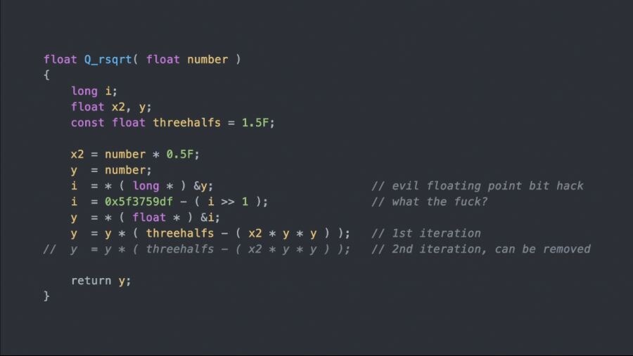 프로글래머들을 실신시켰다는 전설의 고속 역제곱근 코드_1.png