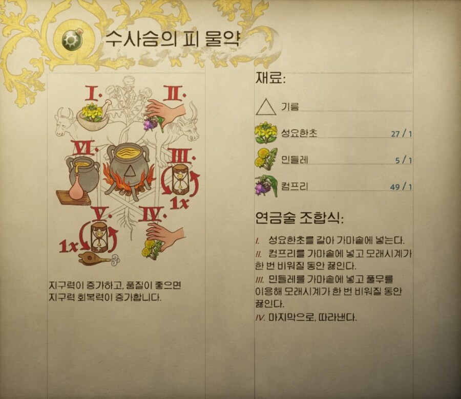 (킹덤컴2) 연금술 레시피 및 공략_4.jpg