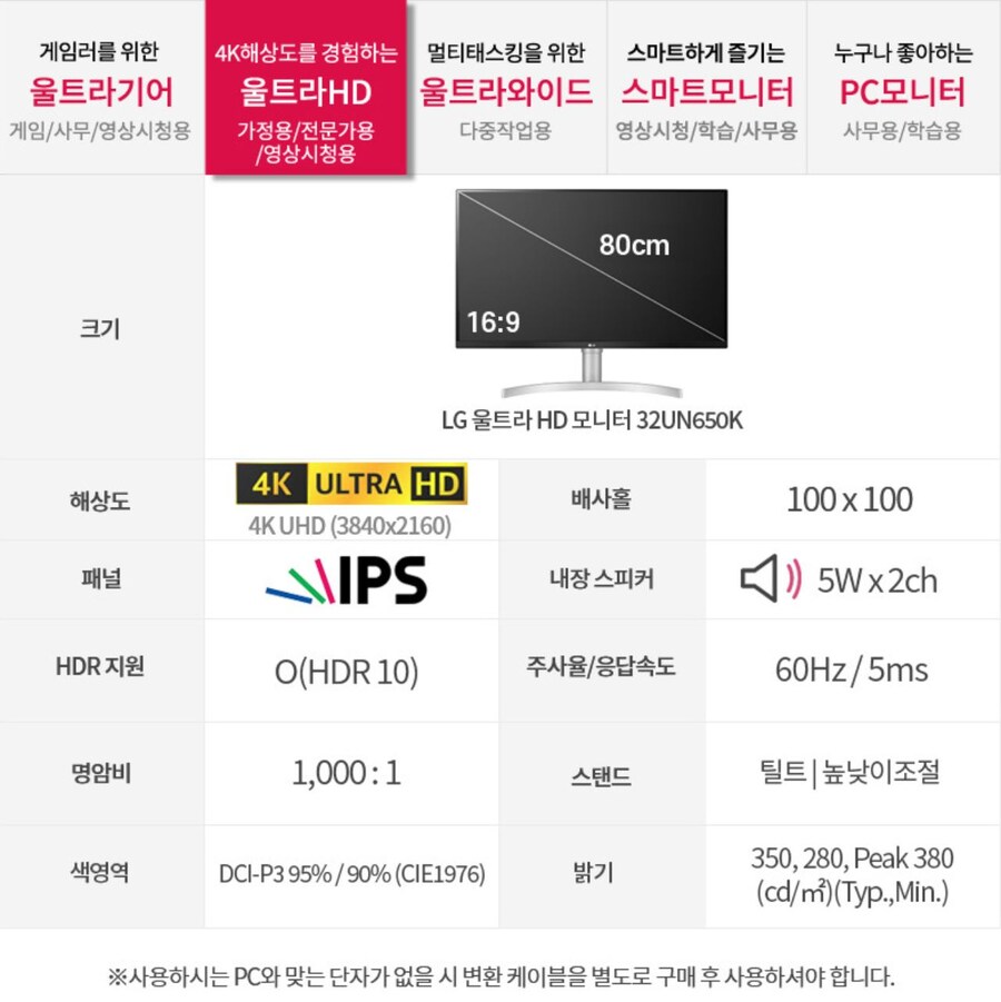 [지마켓]LG 32UN650K 4K모니터(363,210원/특정카드)_2.jpg